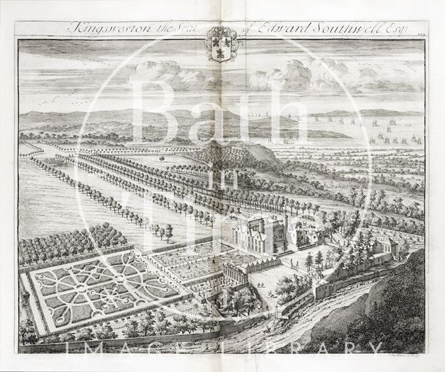 Kingsweston, the Seat of Edward Southwell Esq. by Johannes Kip 1712