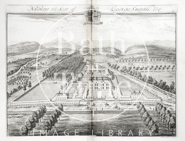 Nibley, the Seat of George Smyth Esq. by Johannes Kip 1712