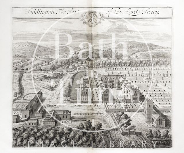 Toddington, the Seat of the Lord Tracy by Johannes Kip 1712