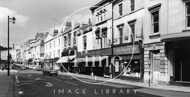 East side of Southgate Street, Bath, viewed from the south 1966