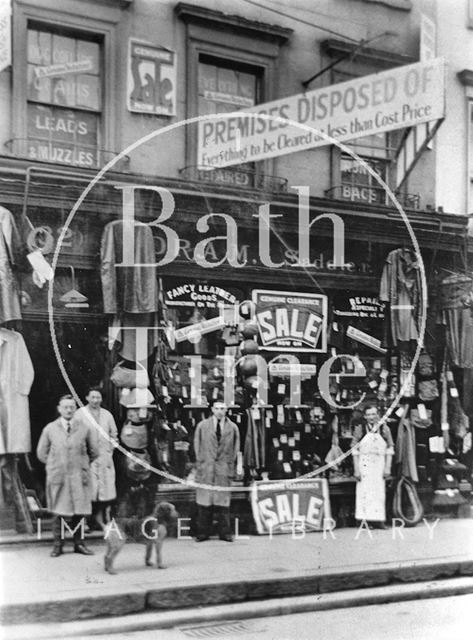 Ethelbert Oram Saddlers, 32, Southgate Street, Bath c.1920