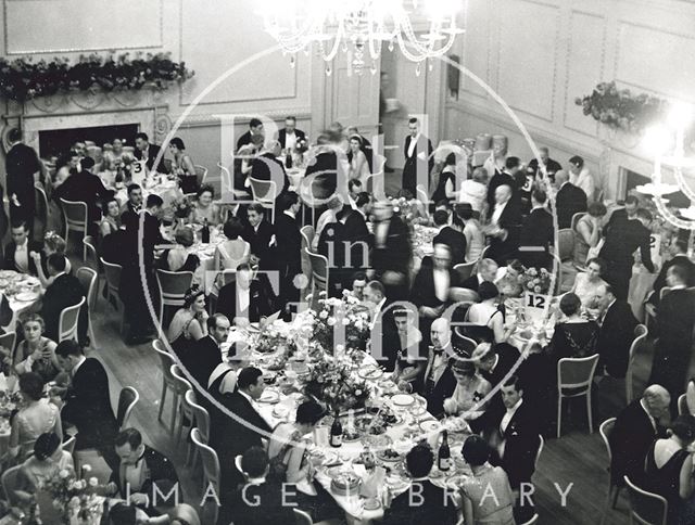 Visit of Princess Marina, Duchess of Kent for the Assembly Rooms reopening ball, Bath 1938