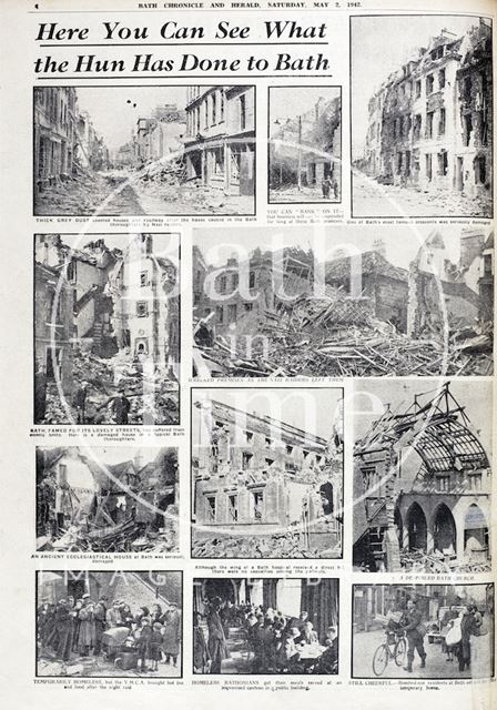 Bath Blitz edition of the Chronicle 1942