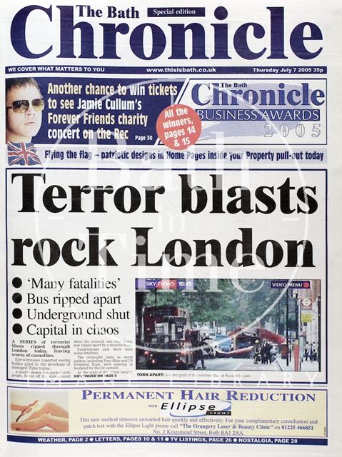 The terrorists attack on London 2005