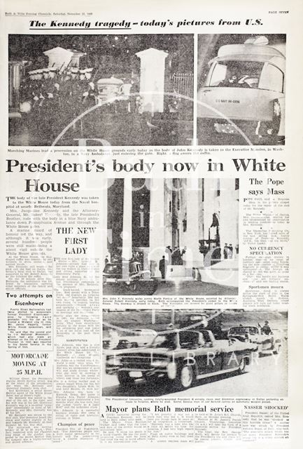 The assassination of J.F.Kennedy 1963