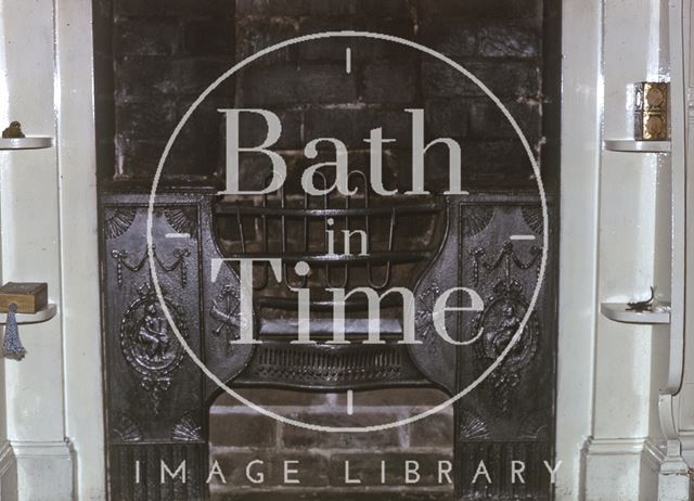 Fireplace, Gothic Cottage, Sion Hill, Bath 1974