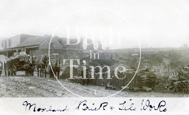 The Moorland Brick and Tile Works, Bath c.1900