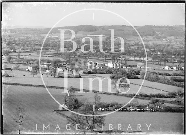 View from the hills of Langford, Somerset No. 3 1939