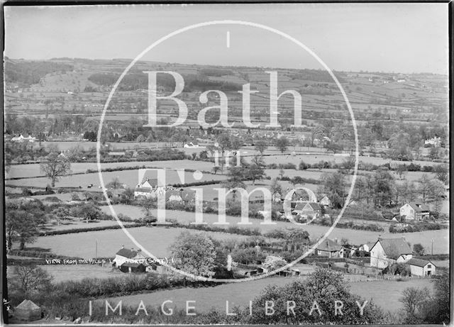 View from the hills of Langford, Somerset No. 1 1939