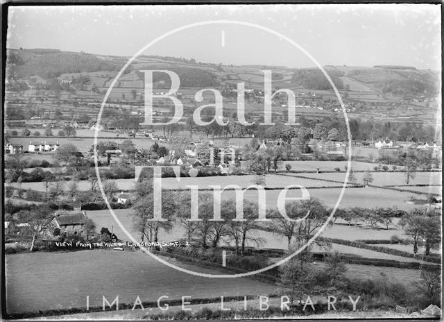 View from the hills of Langford, Somerset No. 2 1939