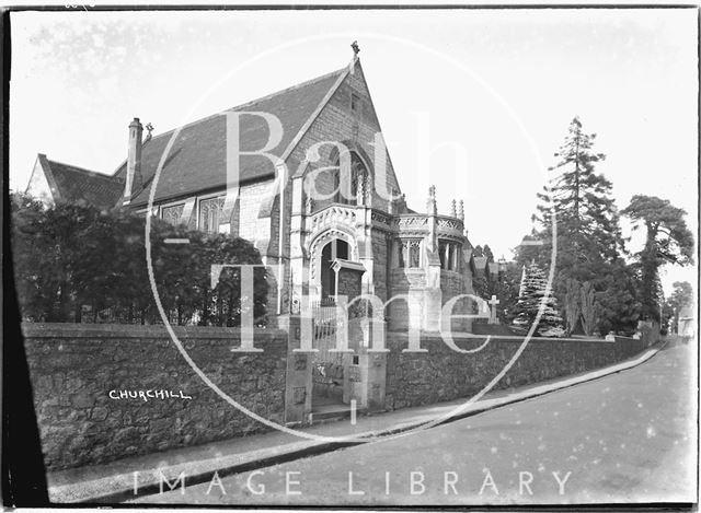 Churchill near Langford, Somerset 1935