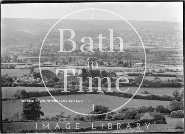 View of the Mendips (Burrington Combe) from Redhill, Somerset No. 1 1935