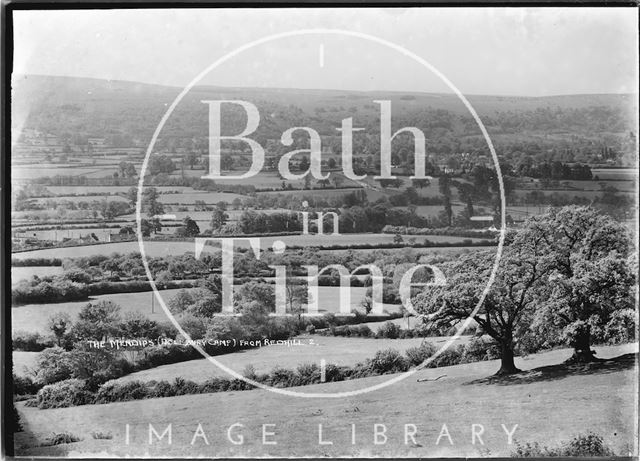 View of the Mendips (Dolbury Camp) from Redhill, Somerset No. 2 1935