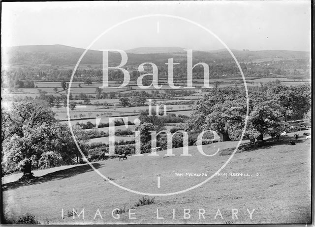 View of the Mendips from Redhill, Somerset No. 3 1935