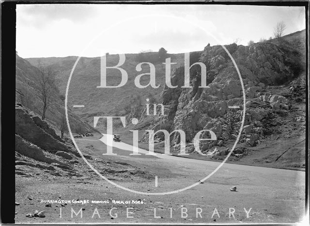 The Rock of Ages, Burrington Combe, Somerset 1934