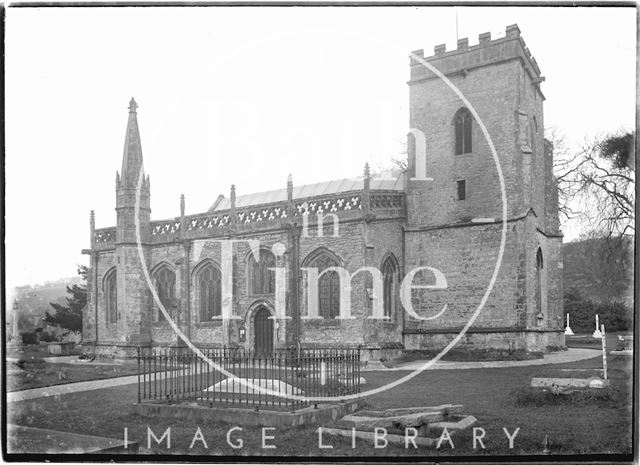 Holy Trinity Church, Burrington, Somerset 1935