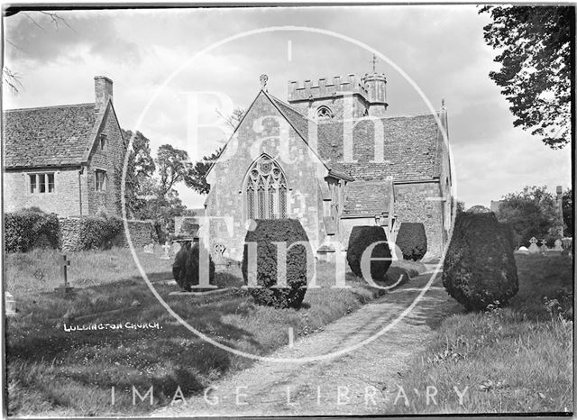 Lullington Church near Beckington, Somerset 1935