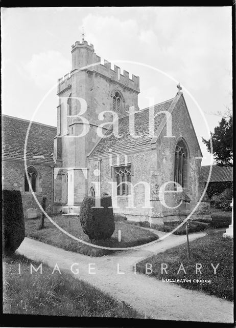 Lullington Church near Beckington, Somerset 1935