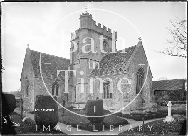 Lullington Church near Beckington, Somerset 1939