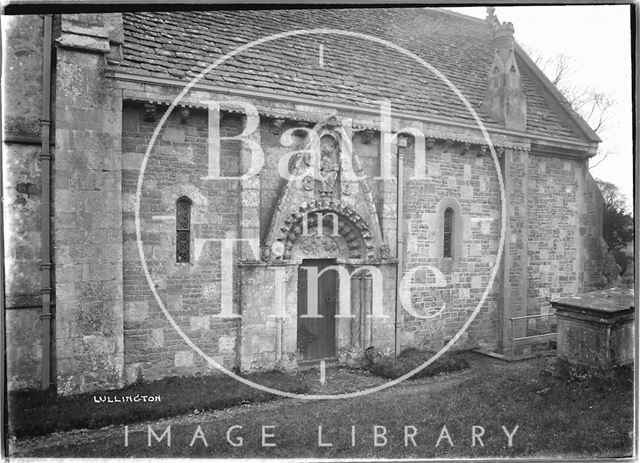 Lullington Church near Beckington, Somerset 1935