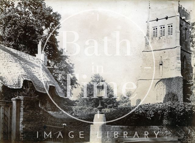 Church of St. Mary the Virgin, Grittleton, Wiltshire c.1894