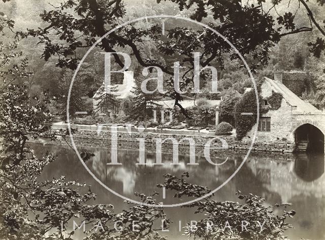 Radford Lake boathouse, Plymouth, Devon c.1894