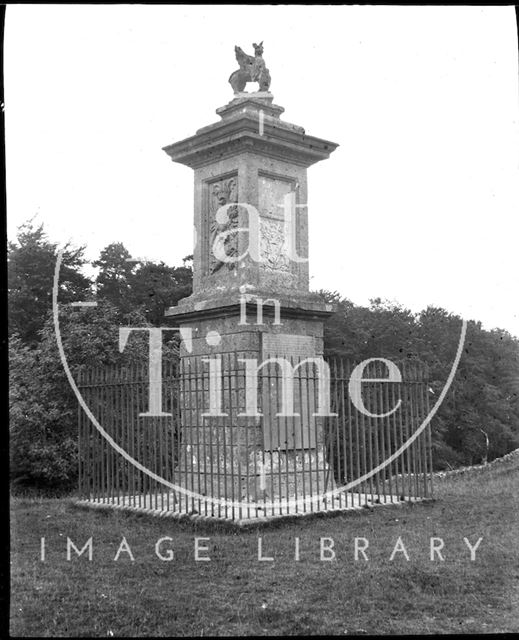 Sir Bevil Grenville's Monument, Lansdown, Bath c.1910