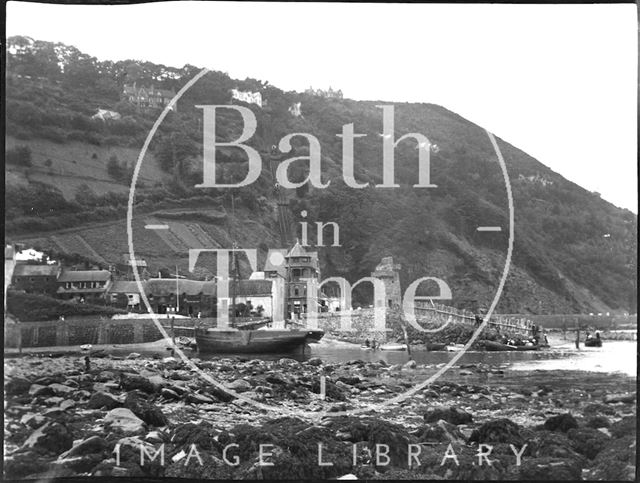 The harbour, Lynmouth, Devon c.1900