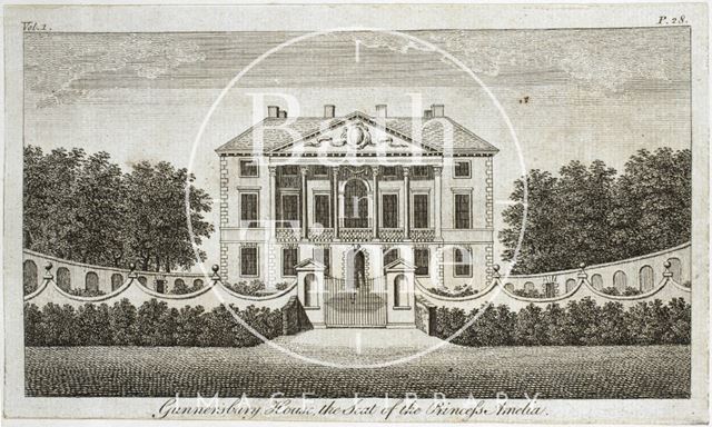 Gunnersbury House, the Seat of the Princess Amelia 1760-1786