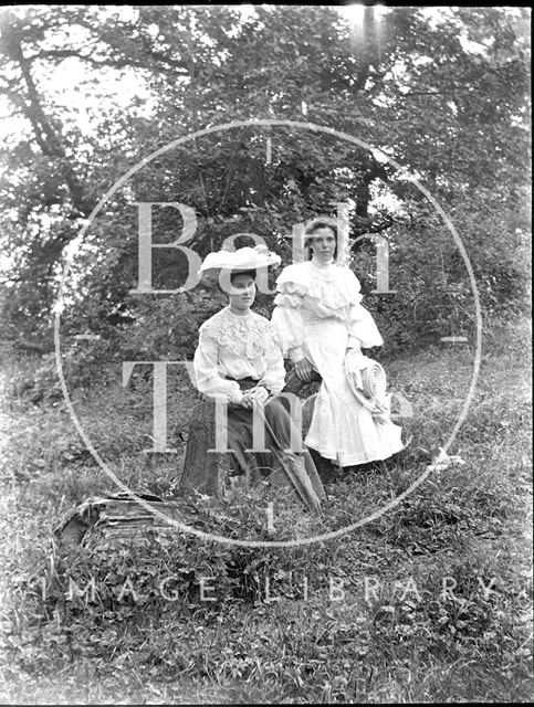 Two unidentified women c.1900