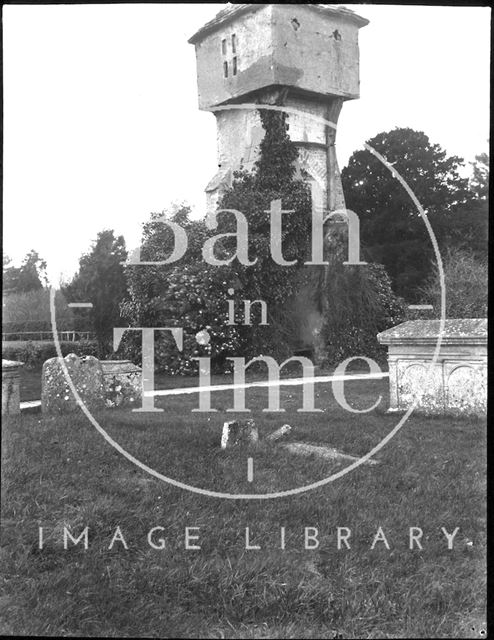 Old tower of St. Peter, Hornblotton, Somerset c.1900