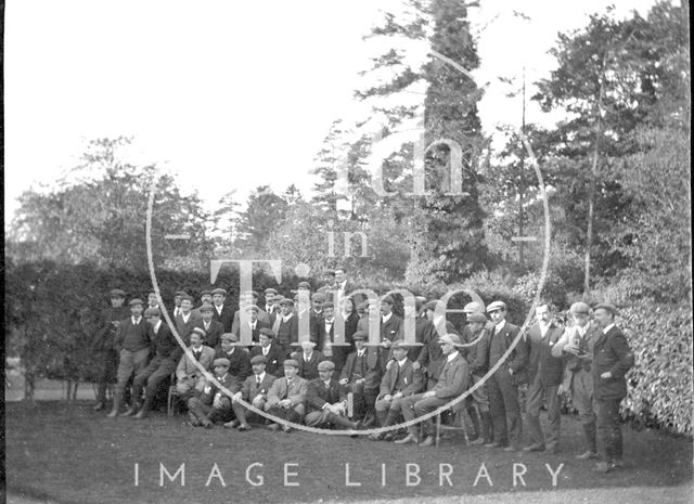 Bath Cycling Club on an outing c.1900