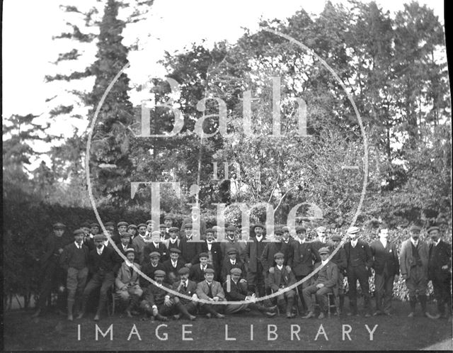 Bath Cycling Club on an outing c.1900