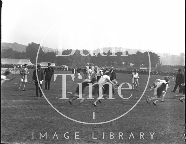 Sports Day on the Recreation Ground, Bath c.1900