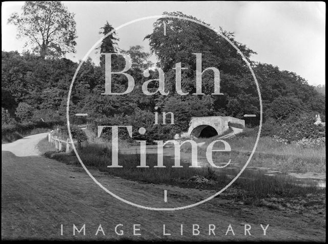 The Somersetshire Coal Canal at Tucking Mill near Monkton Combe c.1900