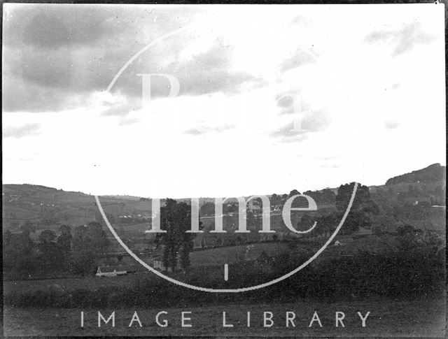 View to Bathford from Warminster Road, Bathampton c.1900