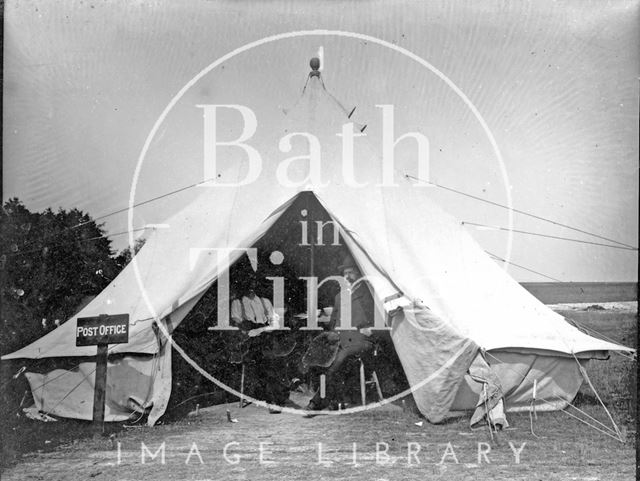 Military camp on Salisbury Plain, Wiltshire c.1900