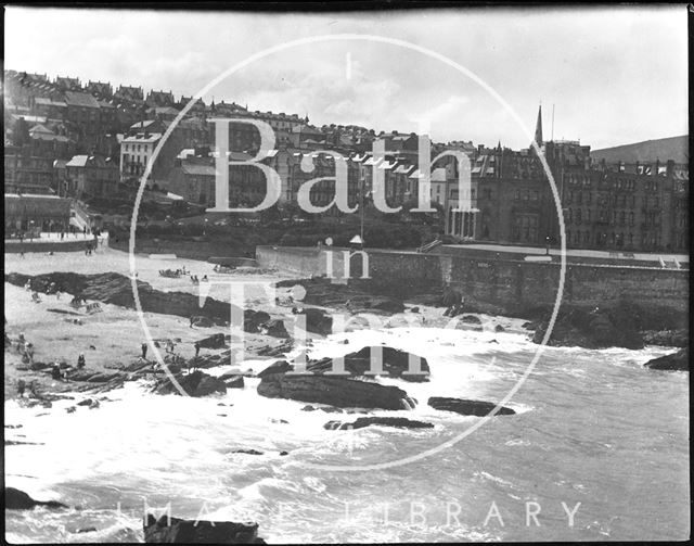 Ilfracombe seafront, Devon c.1900