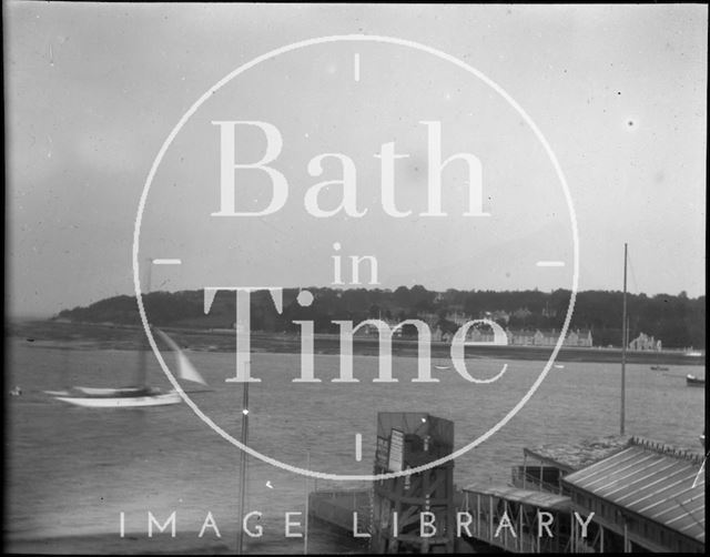 An unidentified river mouth/harbour c.1900