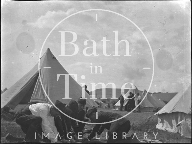 Military camp near Swanage, Dorset c.1910