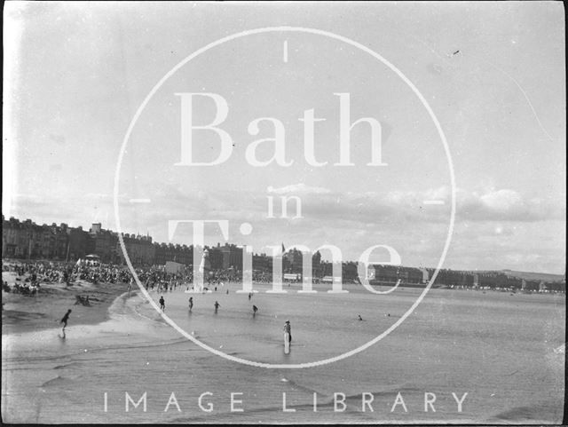 Weymouth Beach, Dorset 1920