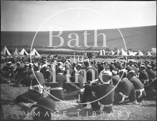 Military camp, Ballard Down, Dorset c.1910