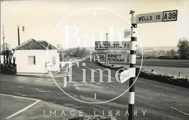 Burnett Lane Turnpike, Somerset c.1950