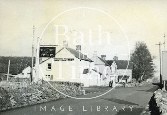 White Post Inn between Westfield and Stratton-on-the-Fosse, Somerset c.1950