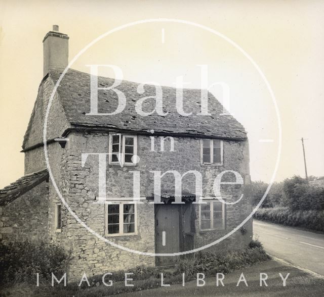 Cottage on the site of the turnpike gate at Leighton near East Cranmore, Somerset c.1950