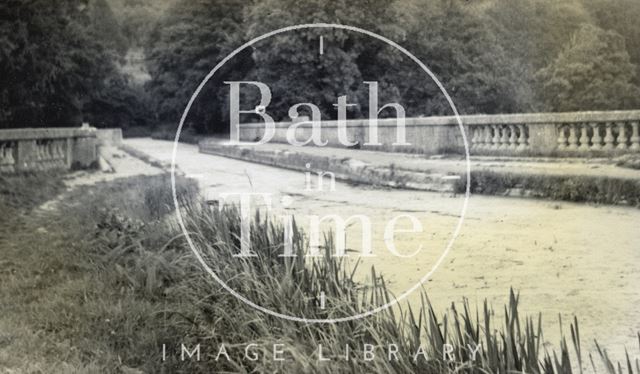 The Kennet and Avon Canal passing over Dundas Aqueduct, Monkton Combe c.1950