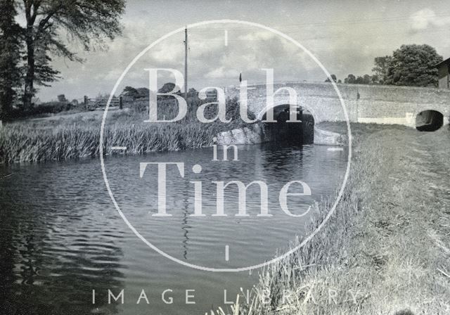 The Kennet and Avon Canal near Devizes, Wiltshire c.1950