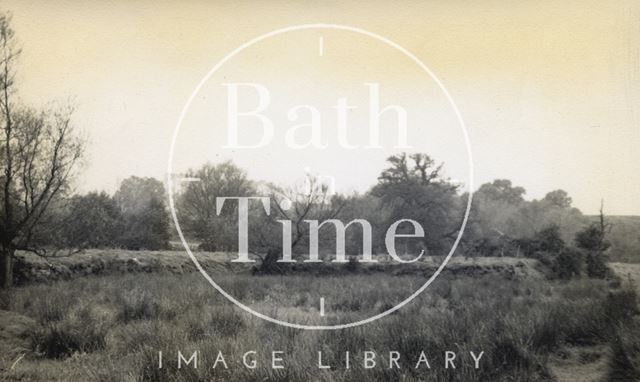 Paulton Basin on the Somersetshire Coal Canal, Somerset c.1950