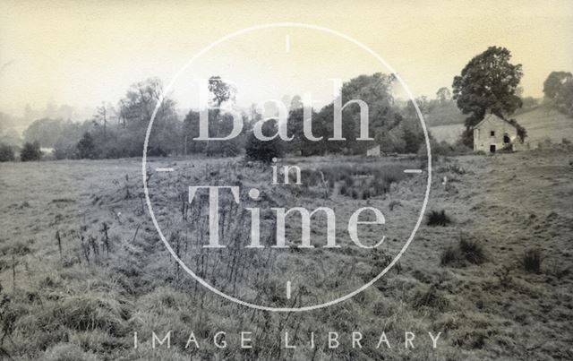 Timsbury Basin on the Somersetshire Coal Canal, Somerset c.1950