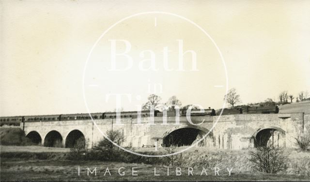 The Five Arches viaduct near Radstock, Somerset c.1950